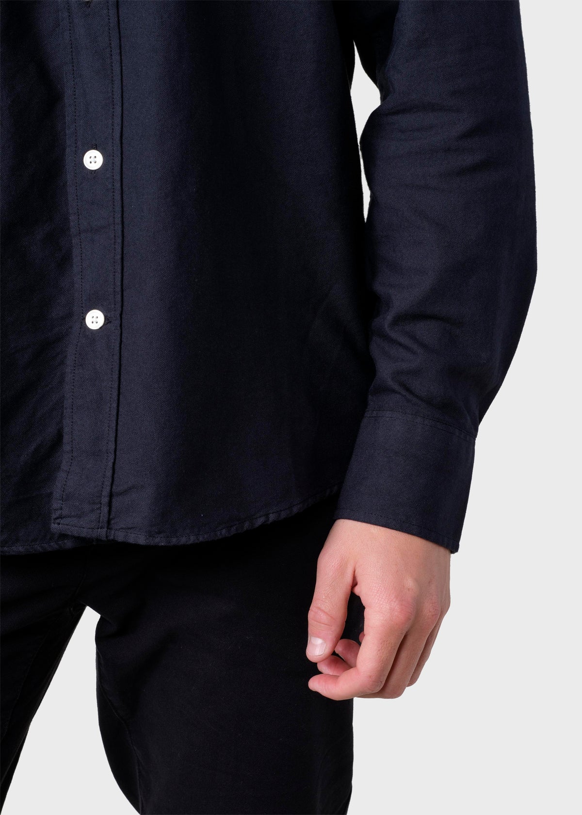 Klitmøller Collective ApS Basic shirt GOTS Shirts Navy