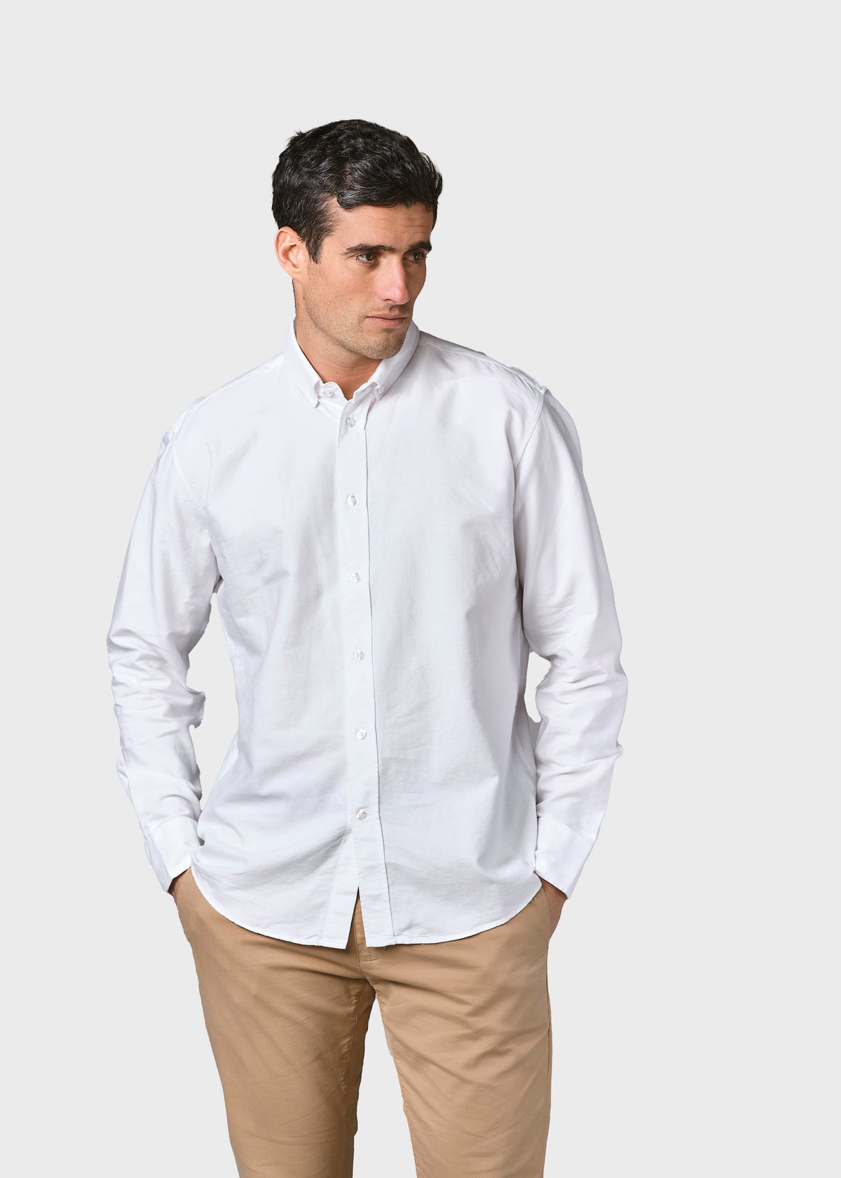 Klitmøller Collective ApS Basic shirt GOTS Shirts White
