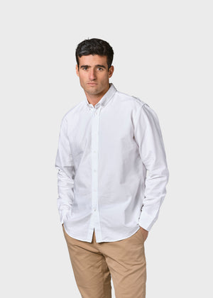 Klitmøller Collective ApS Basic shirt GOTS Shirts White