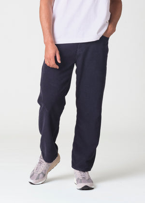 Klitmøller Collective ApS Bastian cord pants GOTS Pants Navy