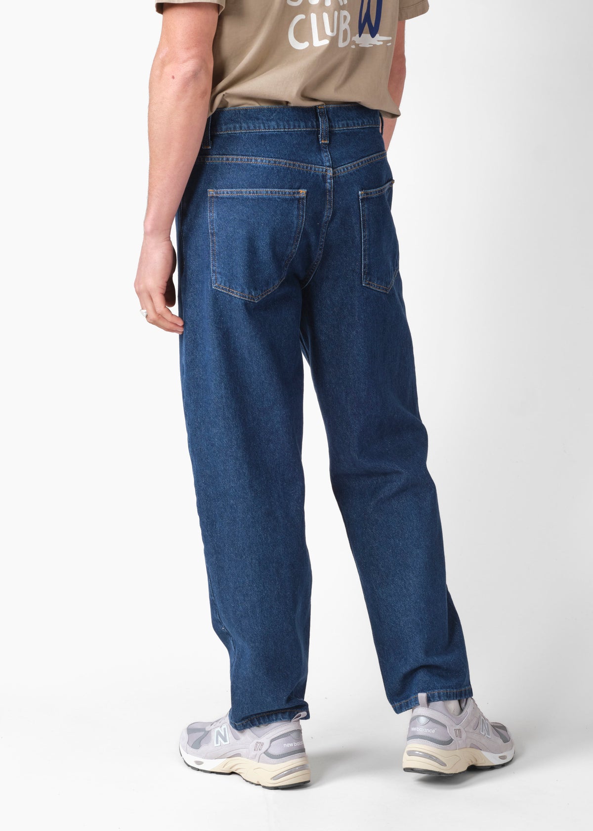 Klitmøller Collective ApS Bastian pants GOTS Pants Dark blue stonewash