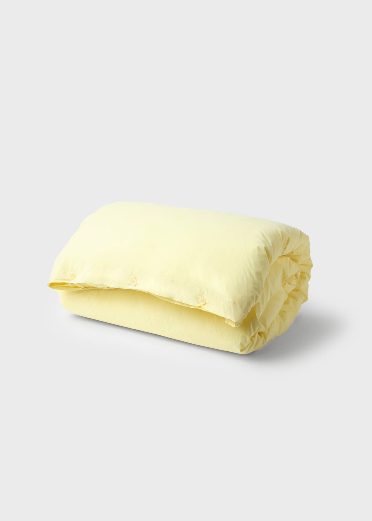 Klitmøller Collective Home Bed set - Plain - 140 x 200 + 60 x 70 Textiles Lemon sorbet
