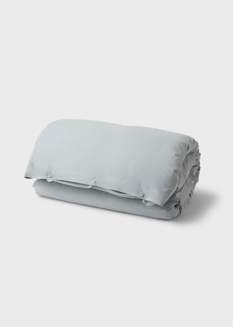 Klitmøller Collective Home Bed set - Plain - 140 x 200 + 80 x 80 Textiles Pastel grey