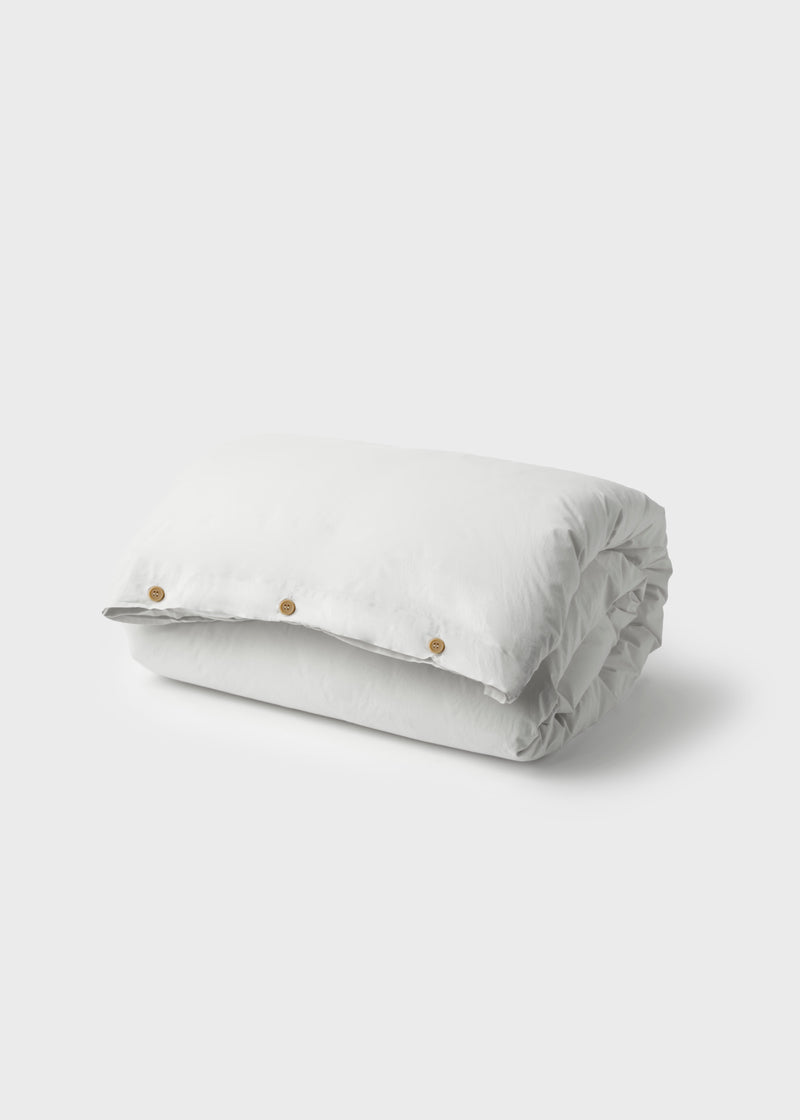 Klitmøller Collective Home Bed set - Plain - 140 x 200 + 80 x 80 Textiles White