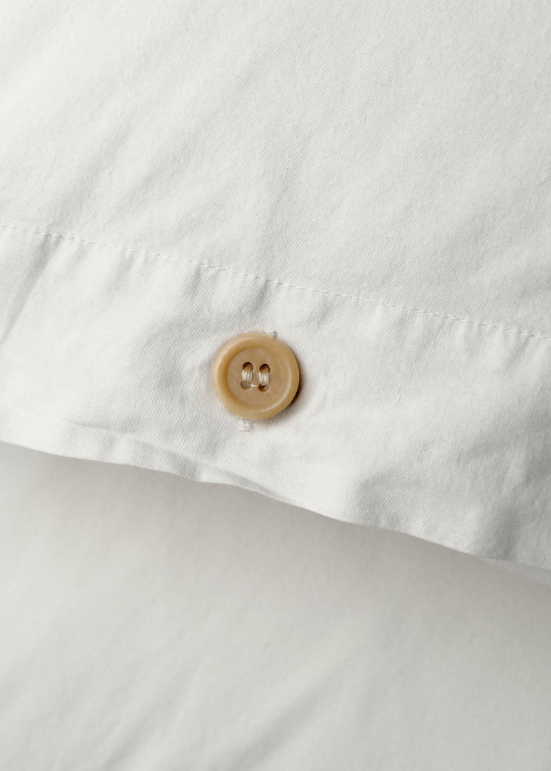 Klitmøller Collective Home Bed set - Plain - 140 x 200 + 80 x 80 Textiles White