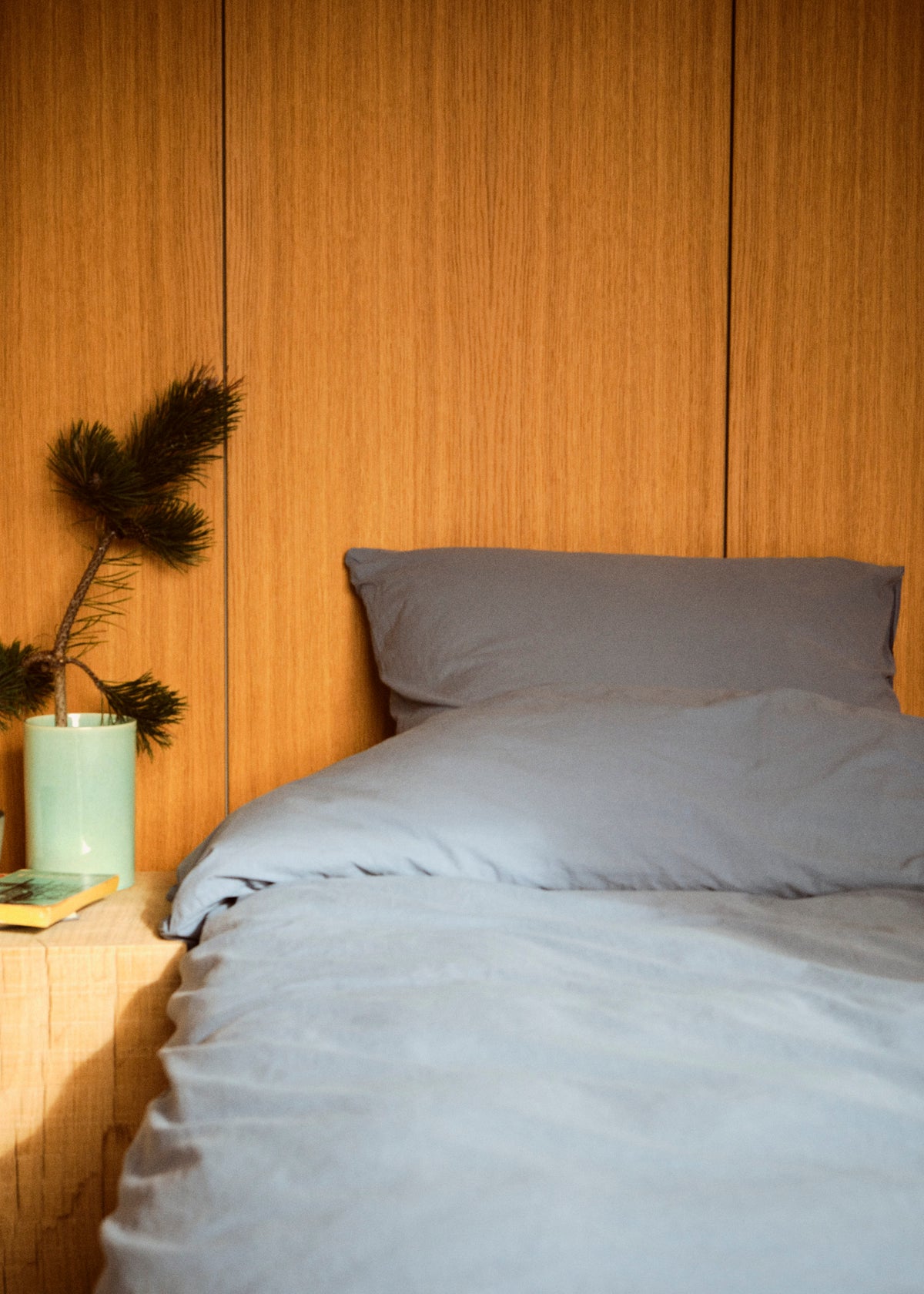 Klitmøller Collective Home Bed set - Plain - 140 x 220 + 60 x 70 Textiles Light blue