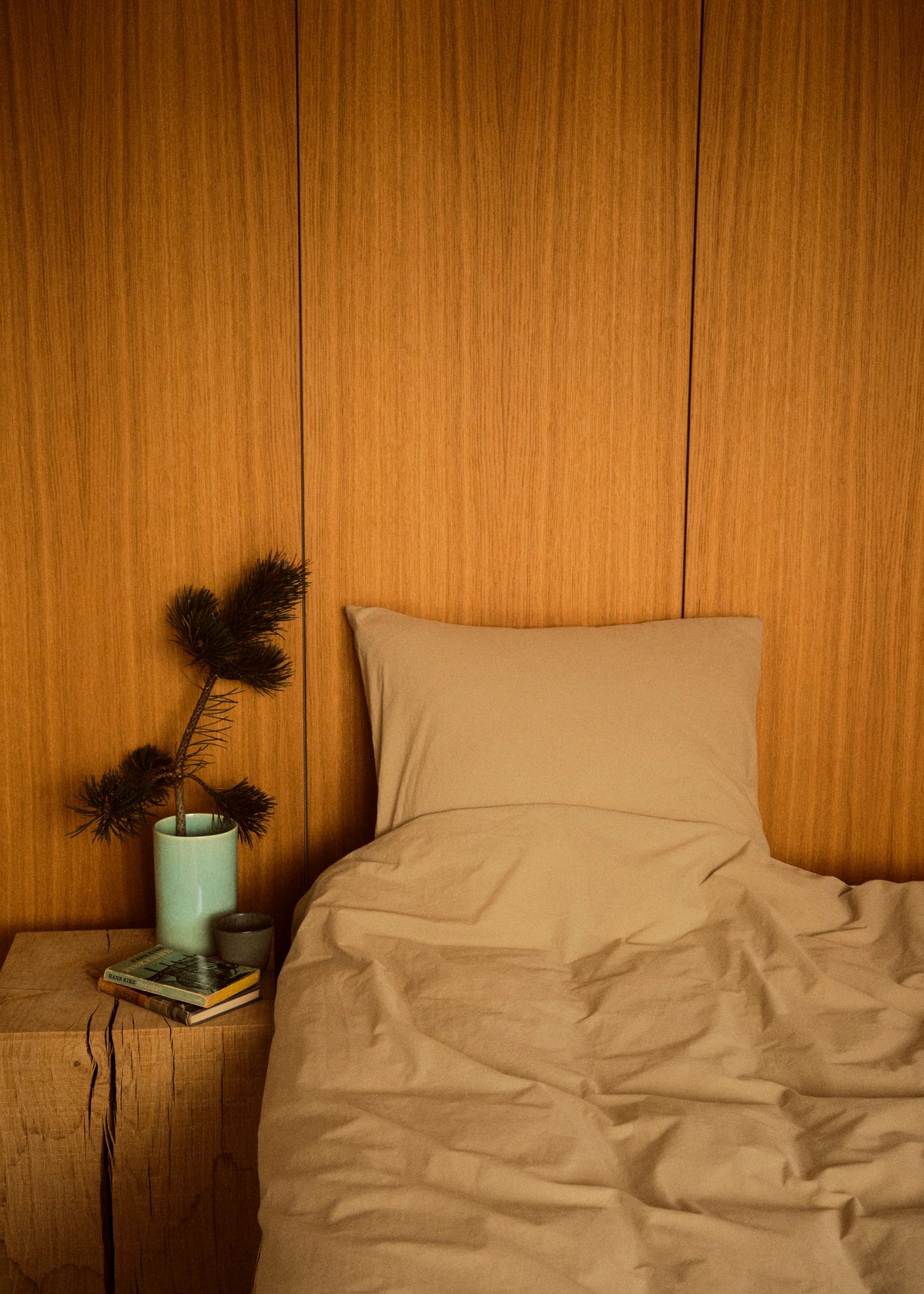 Klitmøller Collective Home Bed set - Plain - 140 x 220 + 60 x 70 Textiles Sand