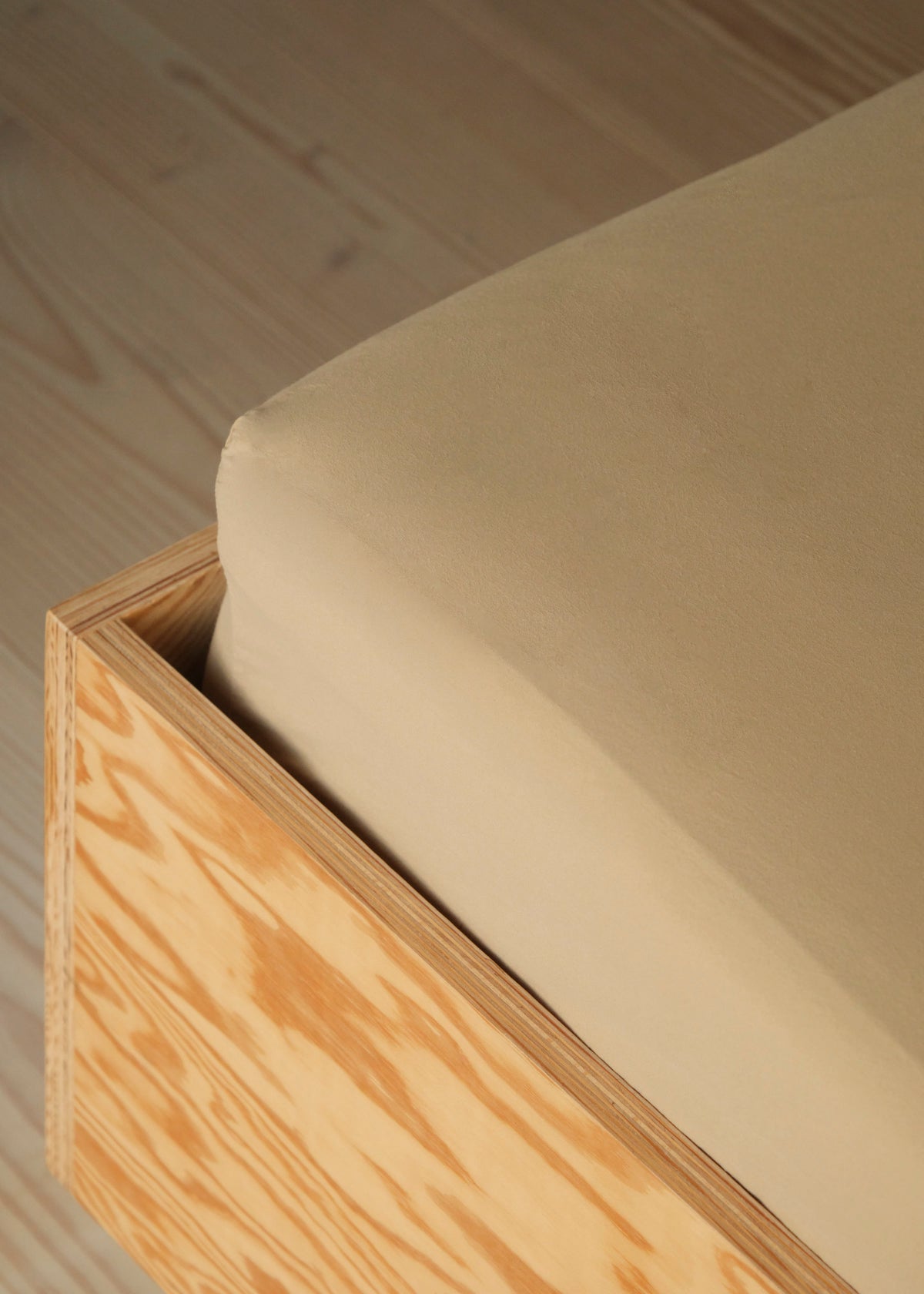 Klitmøller Collective Home Bed sheet 180 x 200 x 30 Textiles Sand