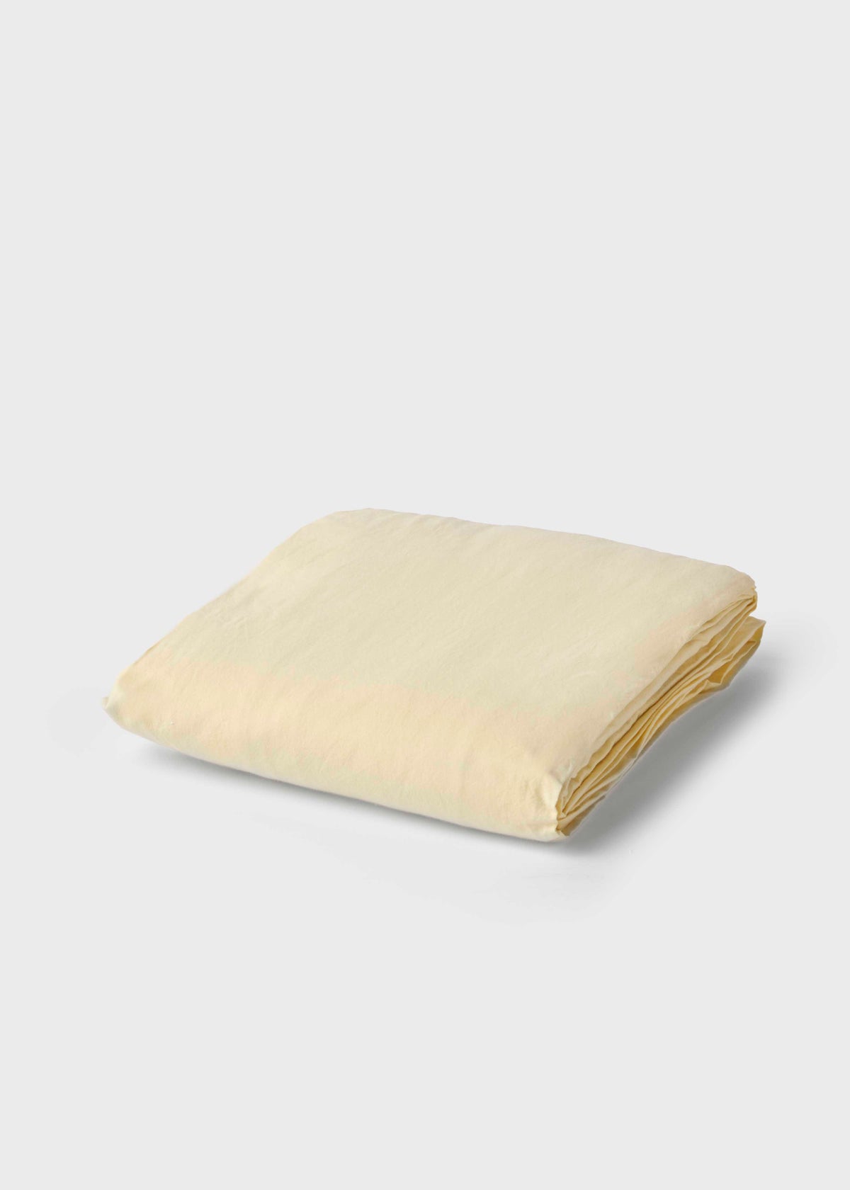 Klitmøller Collective Home Bed sheet 90 x 200 x 30 Textiles Lemon sorbet