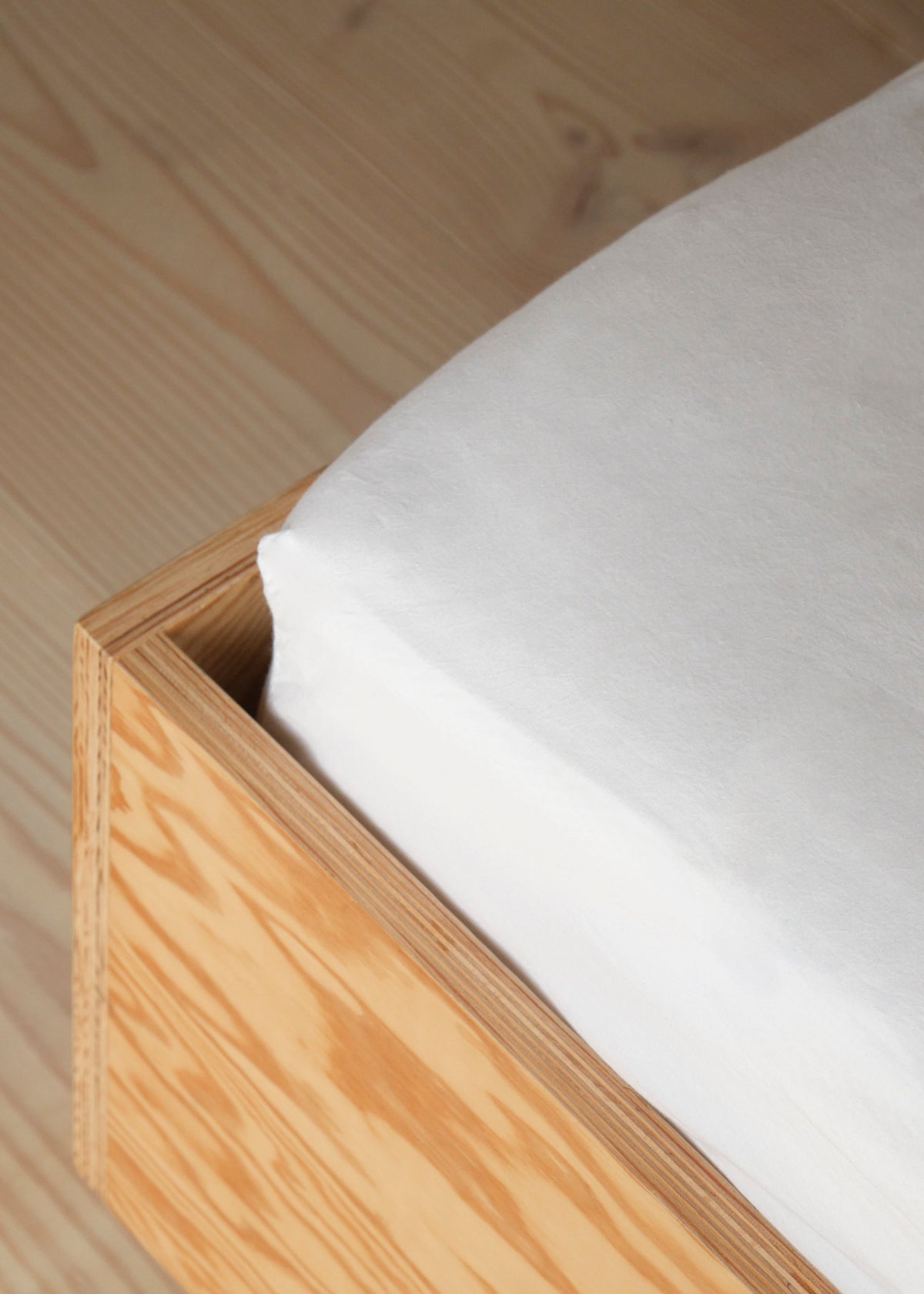 Klitmøller Collective Home Bed sheet 90 x 200 x 30 Textiles White