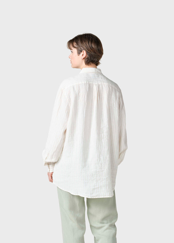Klitmøller Collective ApS Belinda linen shirt  Shirts Cream/sand