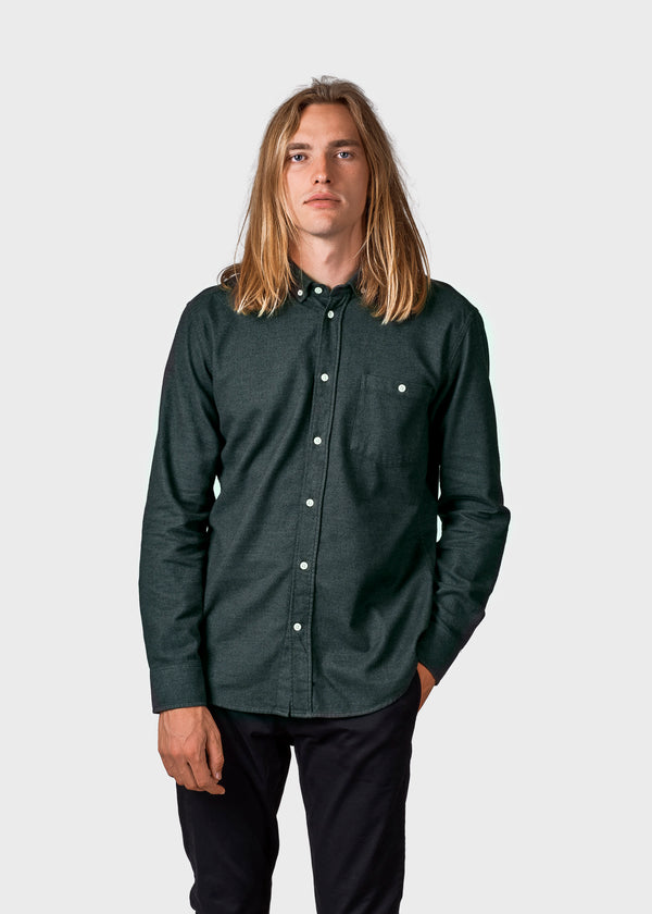 Klitmøller Collective ApS Benjamin lumber shirt Shirts Olive