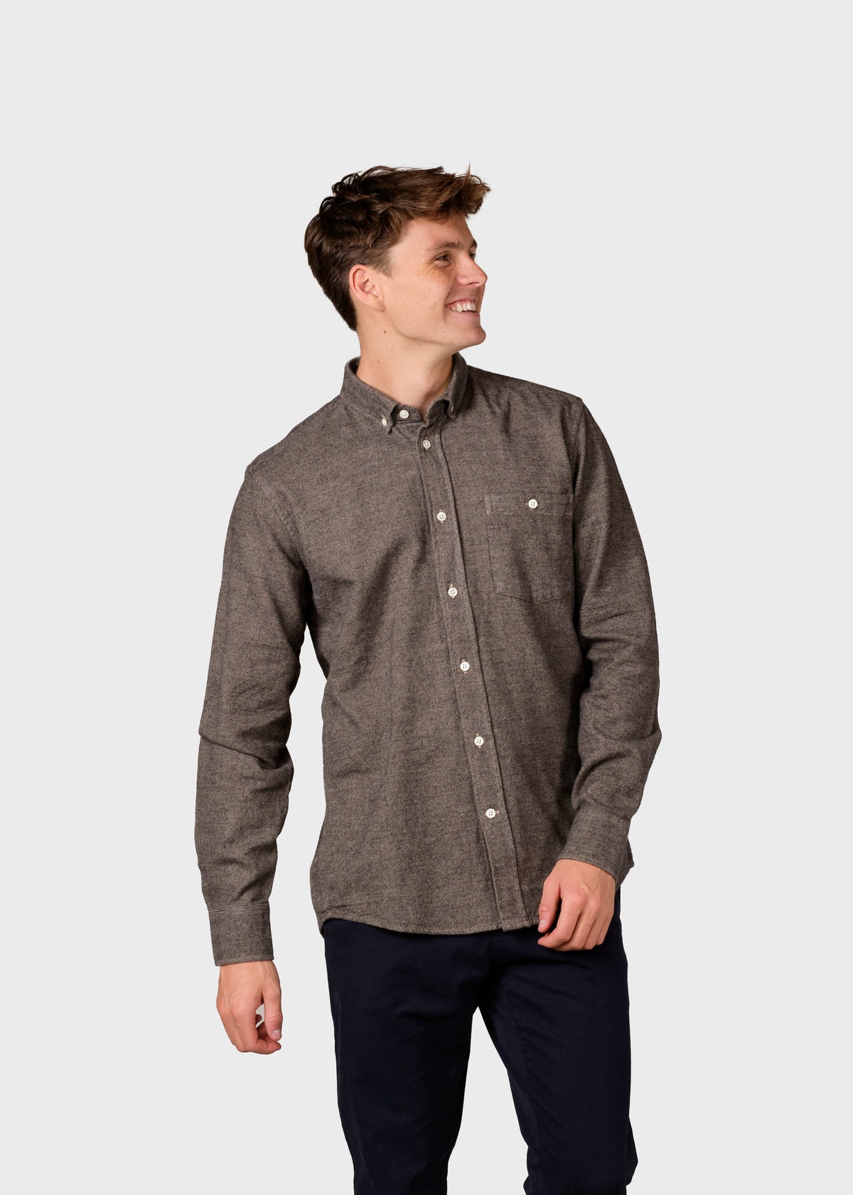 Klitmøller Collective ApS Benjamin lumber shirt Shirts Sand