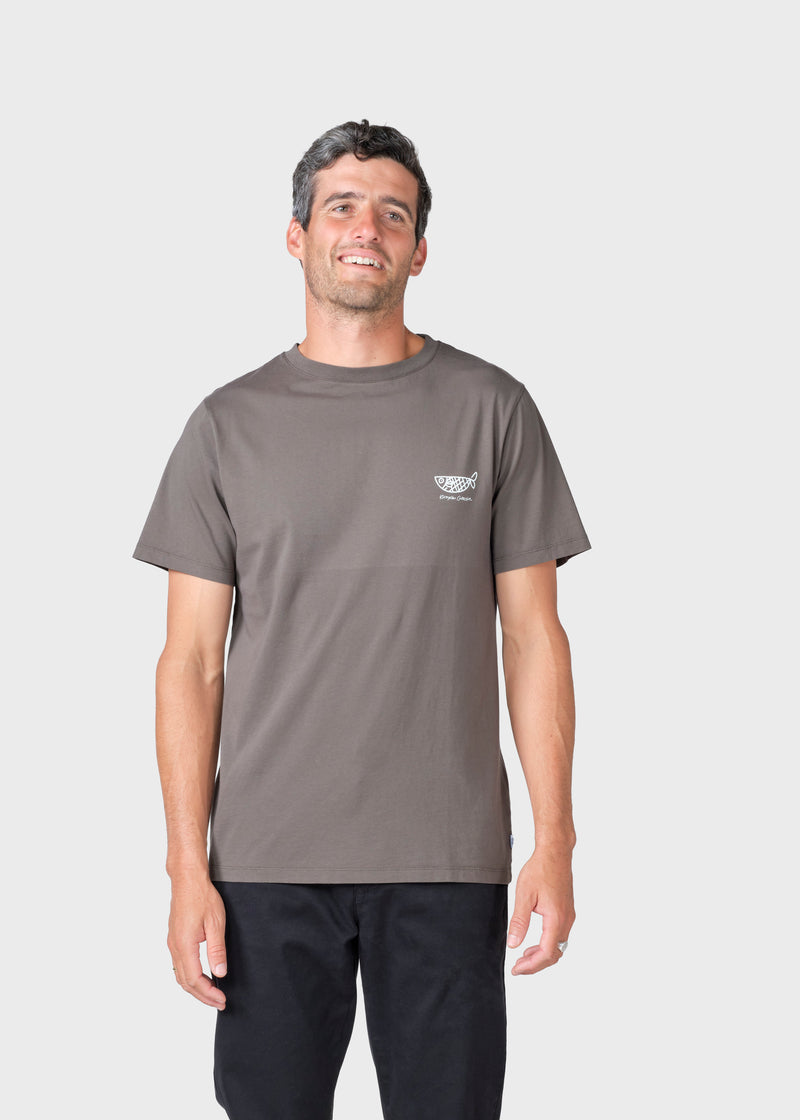 Klitmøller Collective ApS Bent tee T-Shirts Taupe