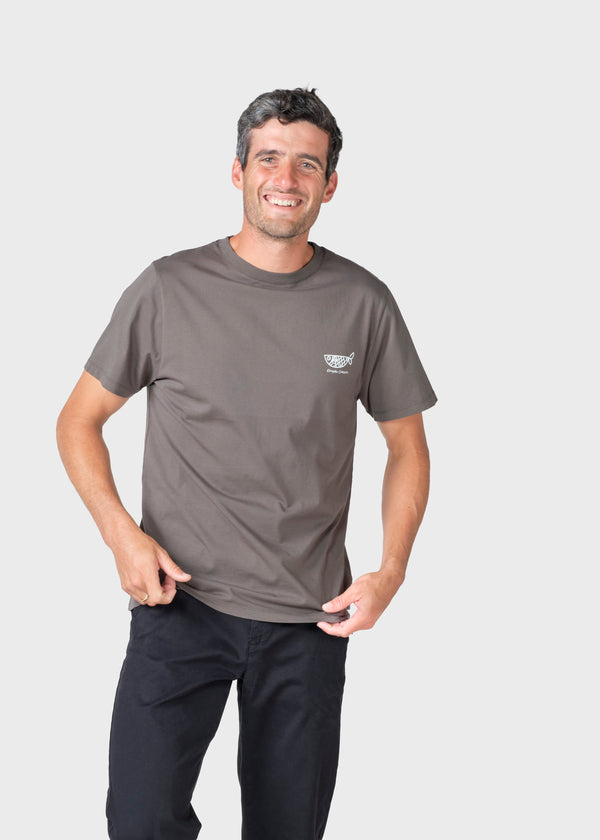 Klitmøller Collective ApS Bent tee T-Shirts Taupe