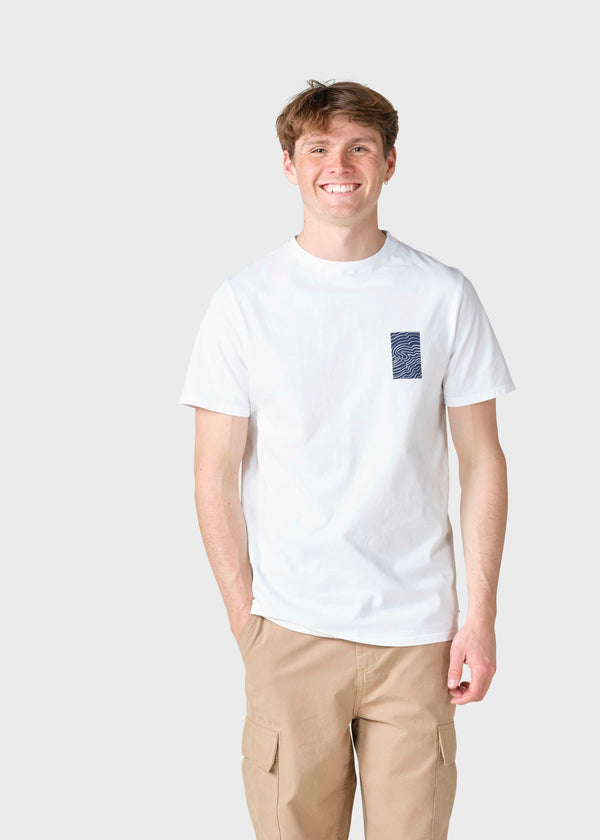 Klitmøller Collective ApS Bertil tee  T-Shirts White