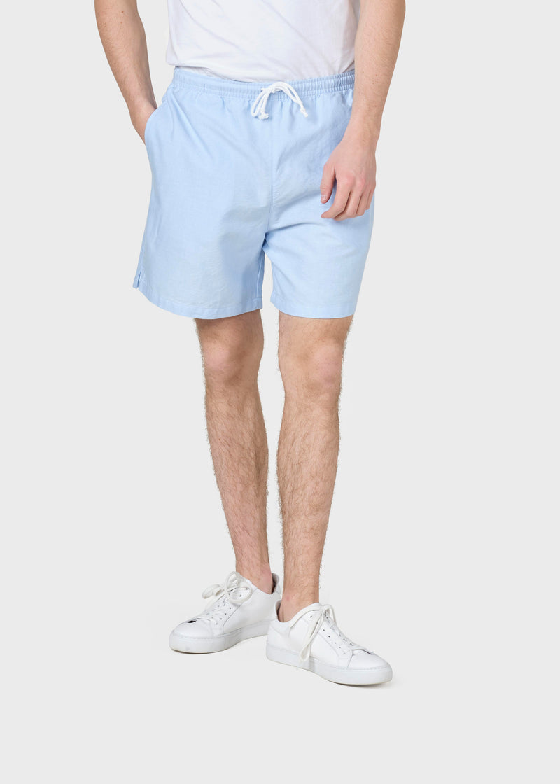 Klitmøller Collective ApS Bertram shorts Walkshorts Blue melange