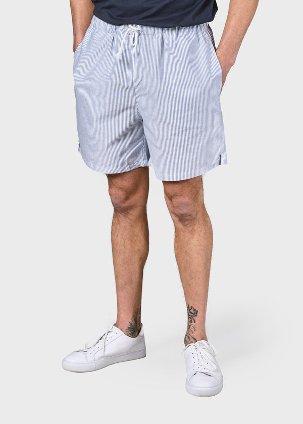 Klitmøller Collective ApS Bertram shorts Walkshorts White/navy