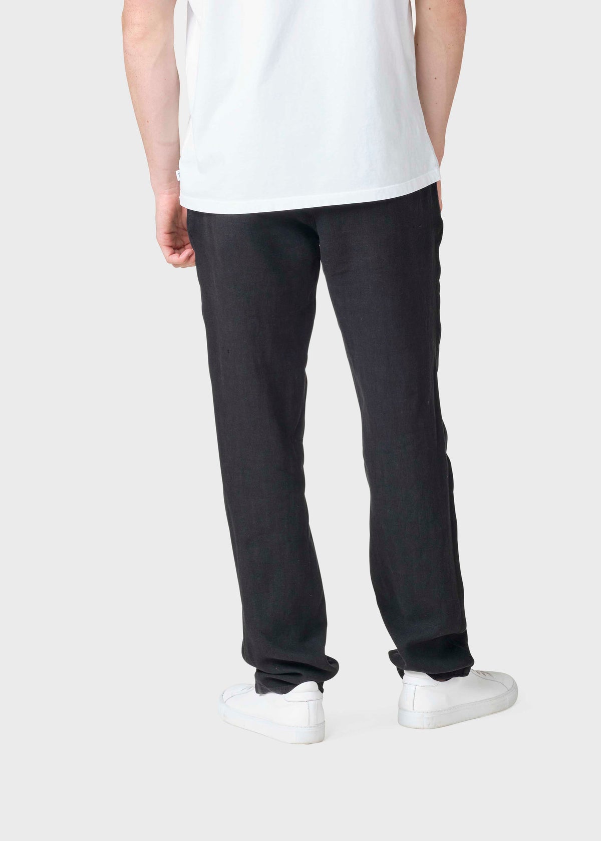 Klitmøller Collective ApS Birger Cotton/Linen pants Pants Black