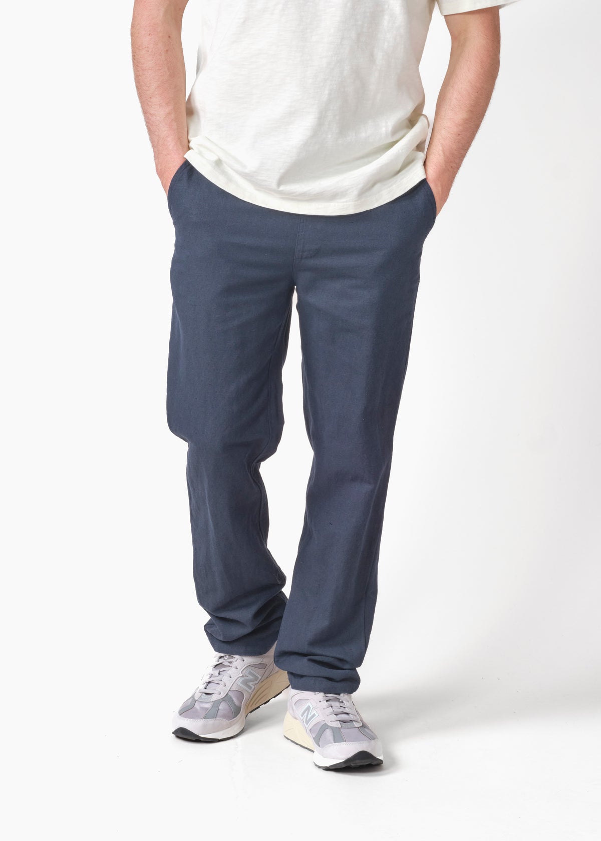 Klitmøller Collective ApS Birger linen pants Pants Navy
