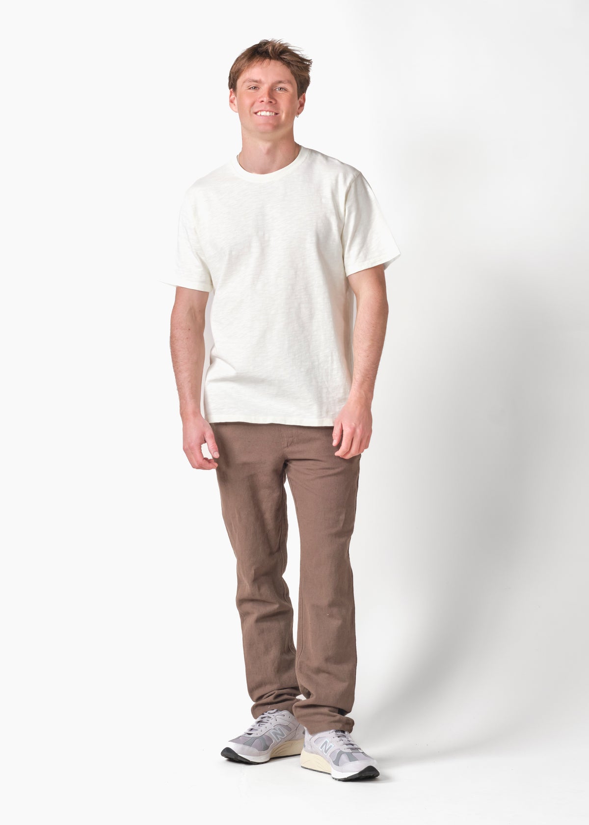 Klitmøller Collective ApS Birger linen pants Pants Taupe