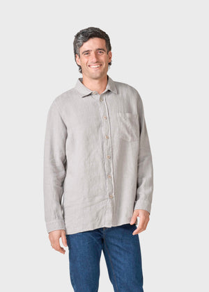 Klitmøller Collective ApS Birger shirt Shirts Pastel grey