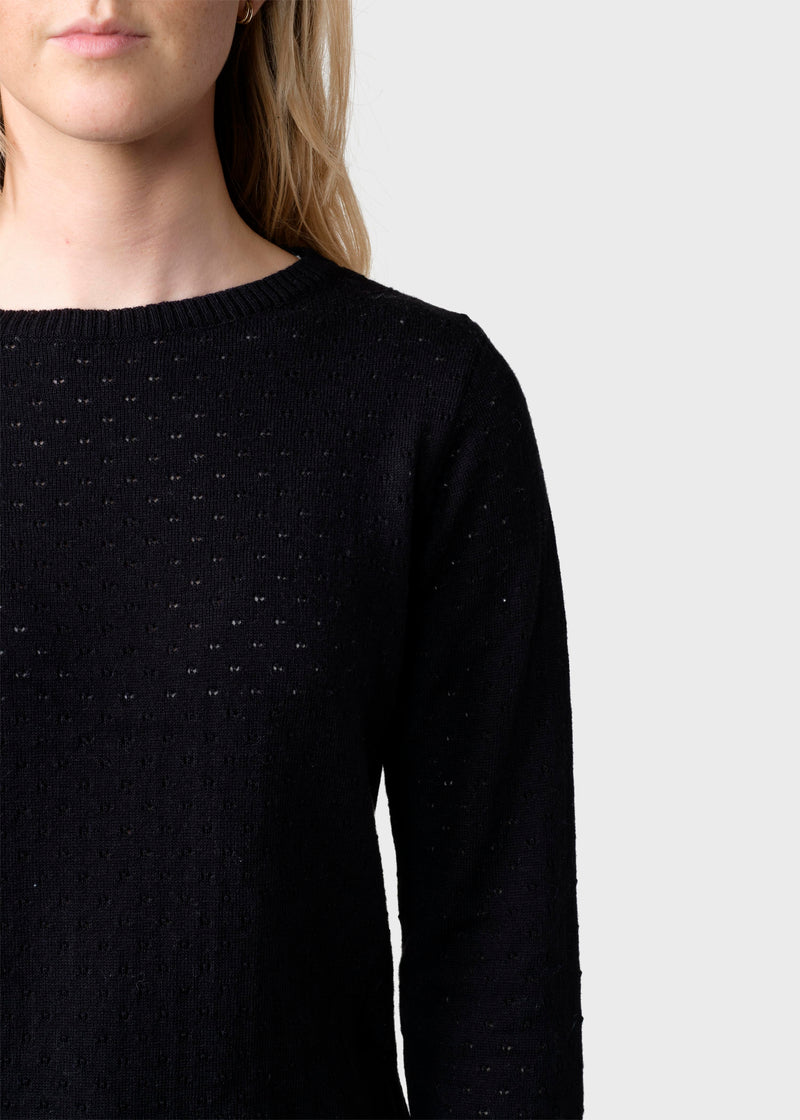 Klitmøller Collective ApS Birla knit Knitted sweaters Black