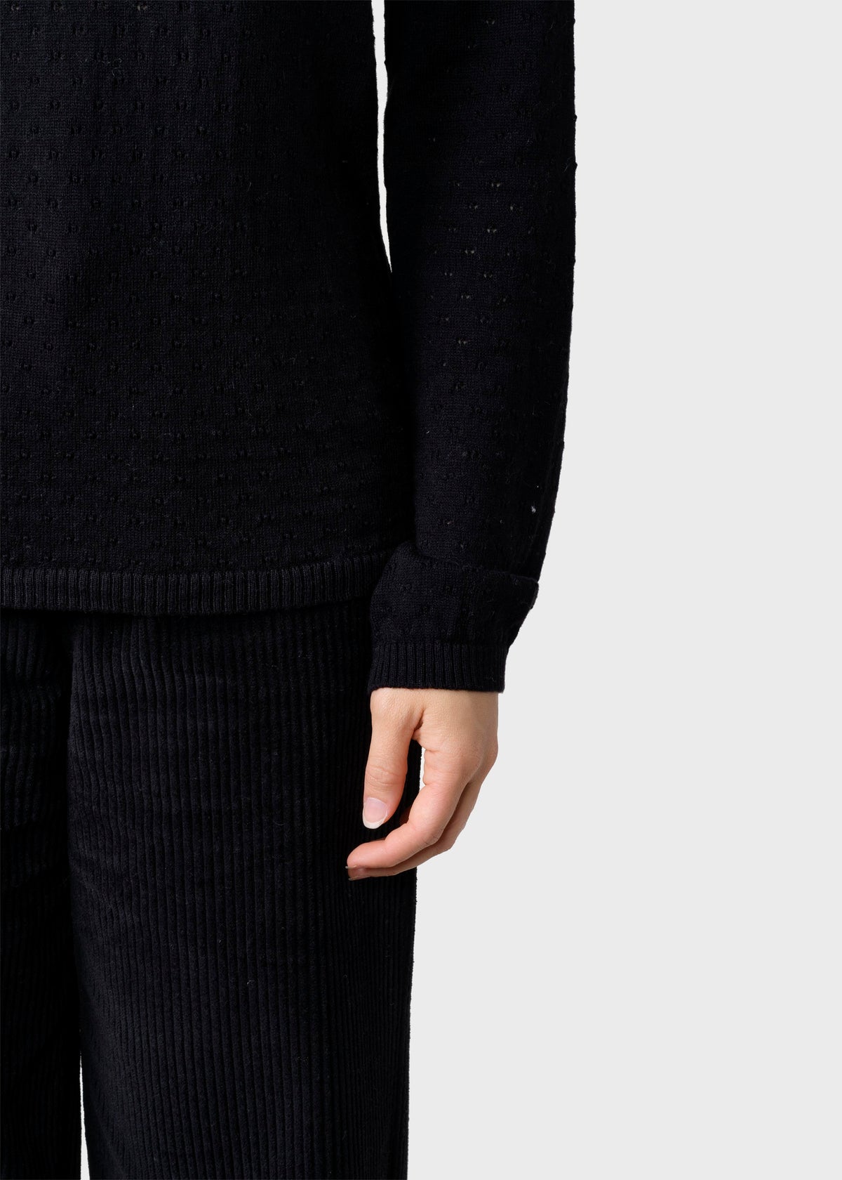 Klitmøller Collective ApS Birla knit Knitted sweaters Black