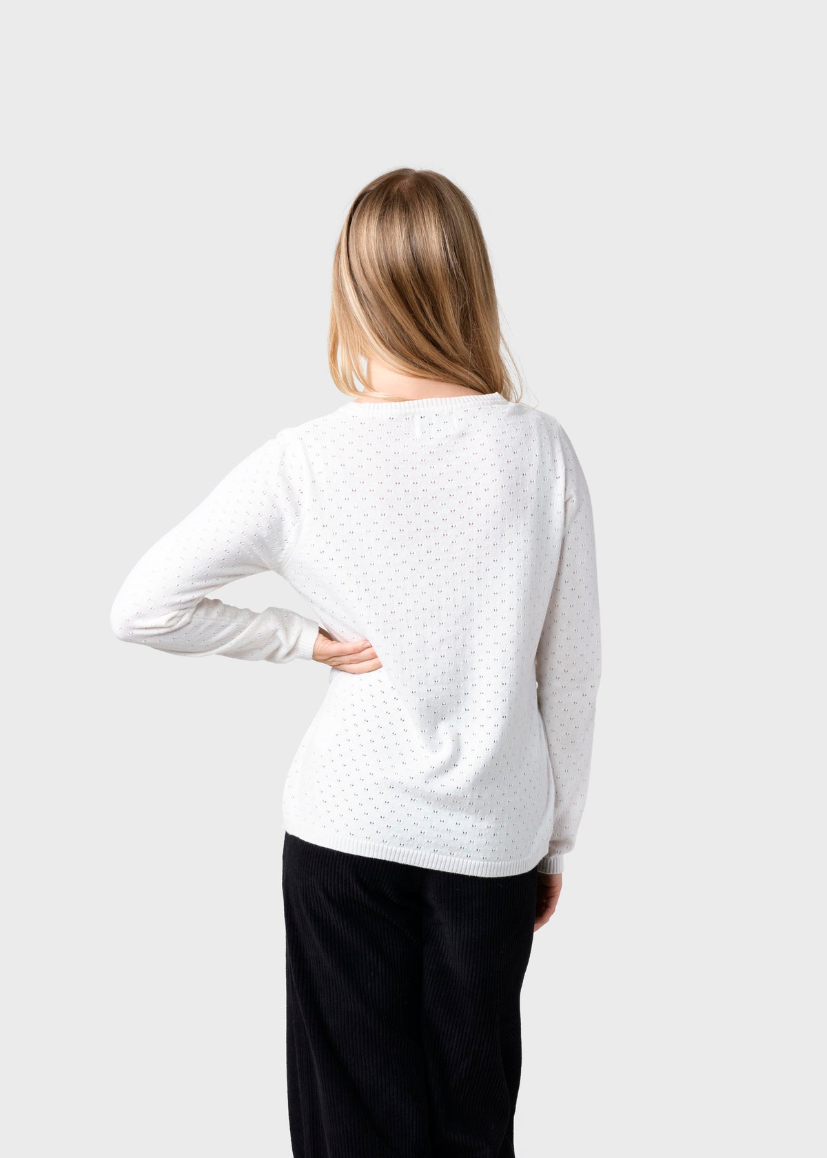 Klitmøller Collective ApS Birla knit Knitted sweaters Cream