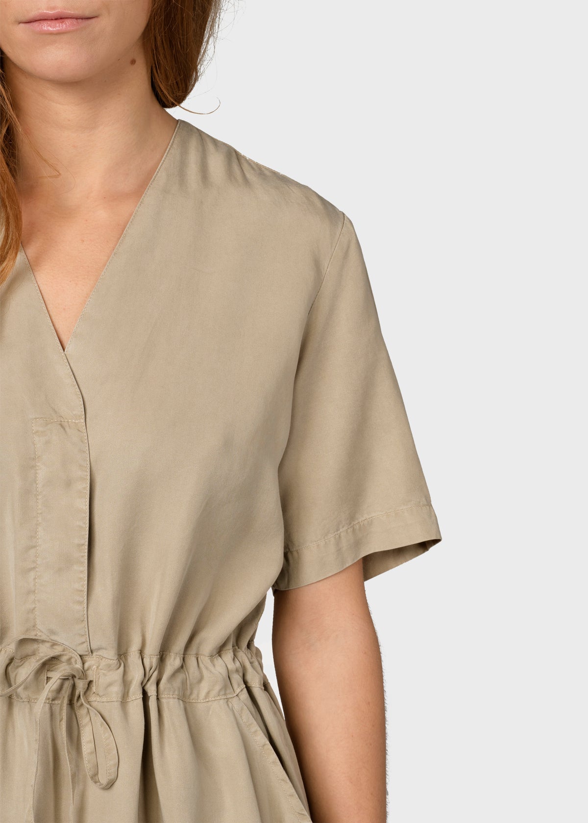 Klitmøller Collective ApS Bjørk dress Dress Sand