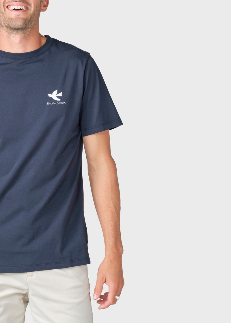 Klitmøller Collective ApS Bo tee T-Shirts Navy