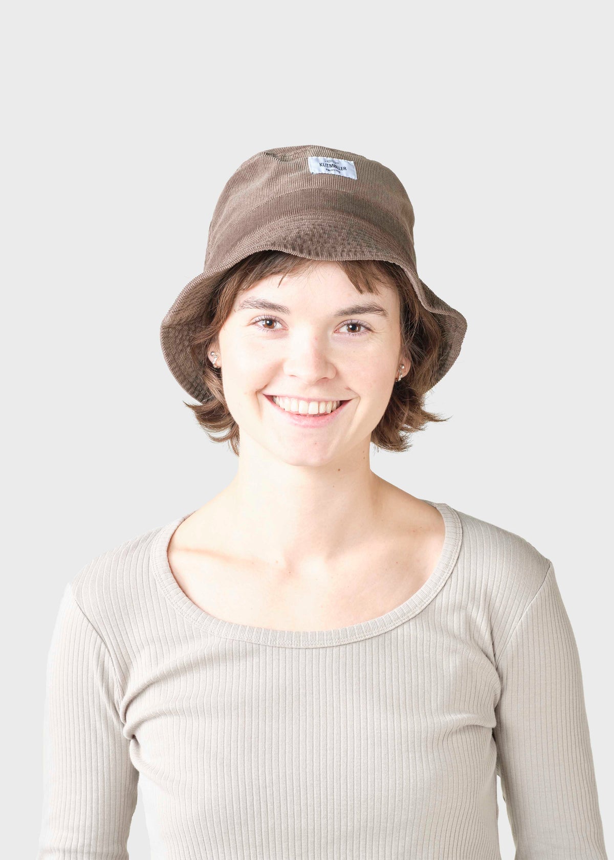 Klitmøller Collective ApS Bucket one cord Hats Taupe