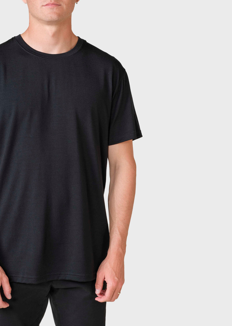 Klitmøller Collective ApS Buster tee  T-Shirts Black