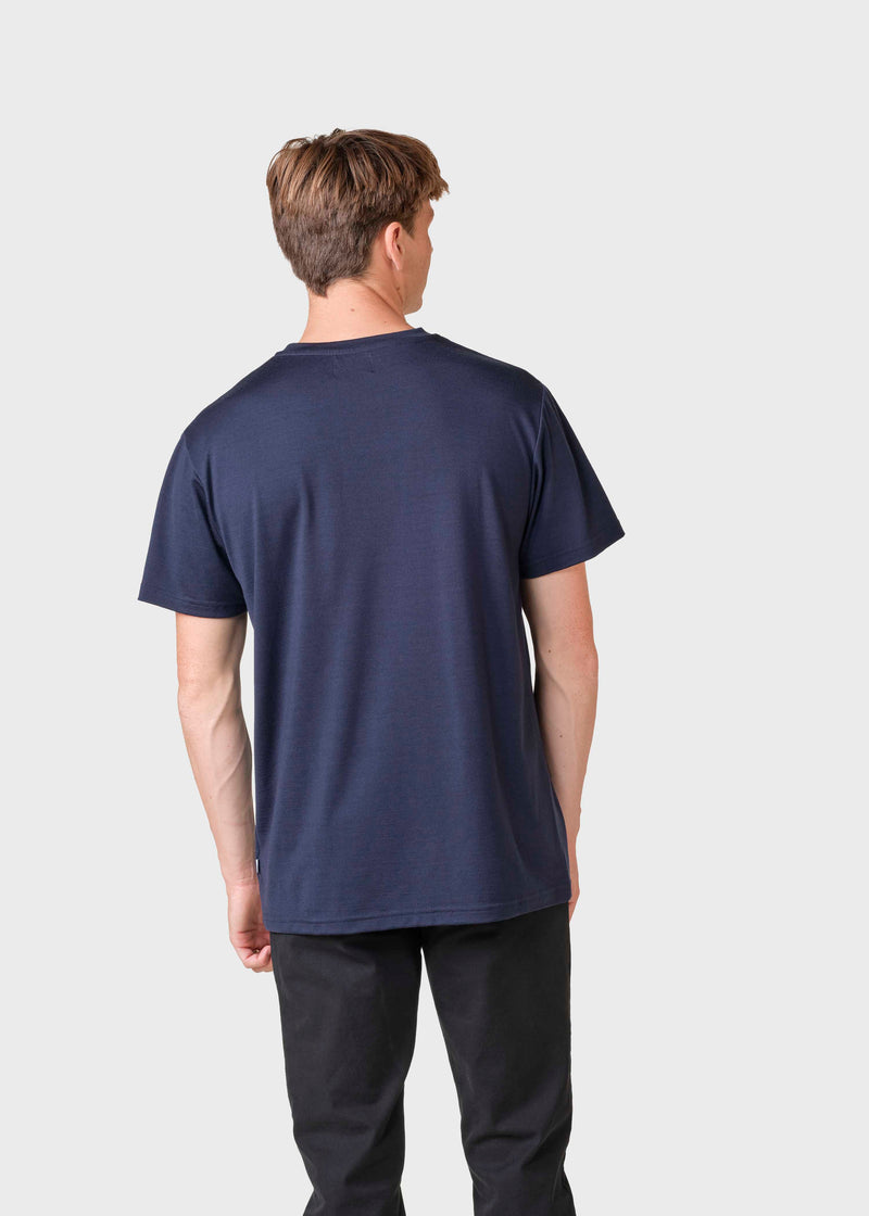 Klitmøller Collective ApS Buster tee  T-Shirts Navy