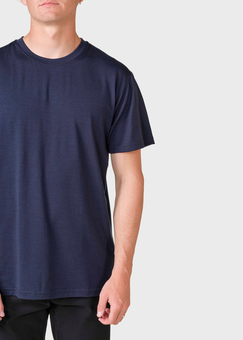 Klitmøller Collective ApS Buster tee  T-Shirts Navy