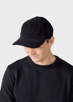 Klitmøller Collective ApS Cap one corduroy Caps Black