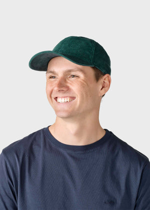 Klitmøller Collective ApS Cap one corduroy Caps Moss Green