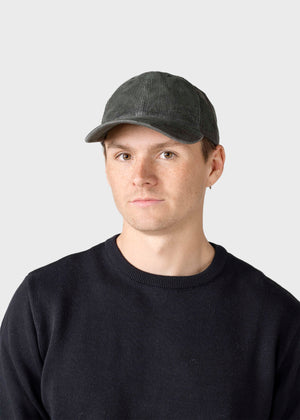 Klitmøller Collective ApS Cap one corduroy Caps Olive