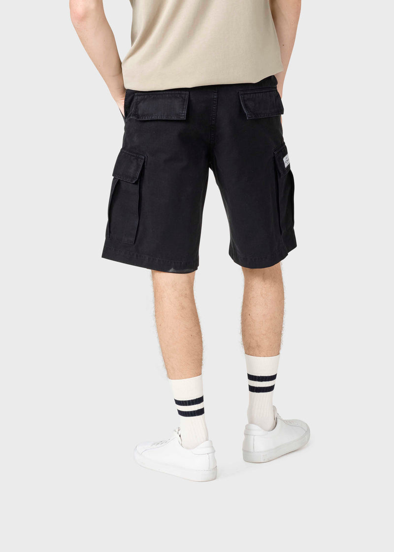Klitmøller Collective ApS Cargoshorts Walkshorts Black