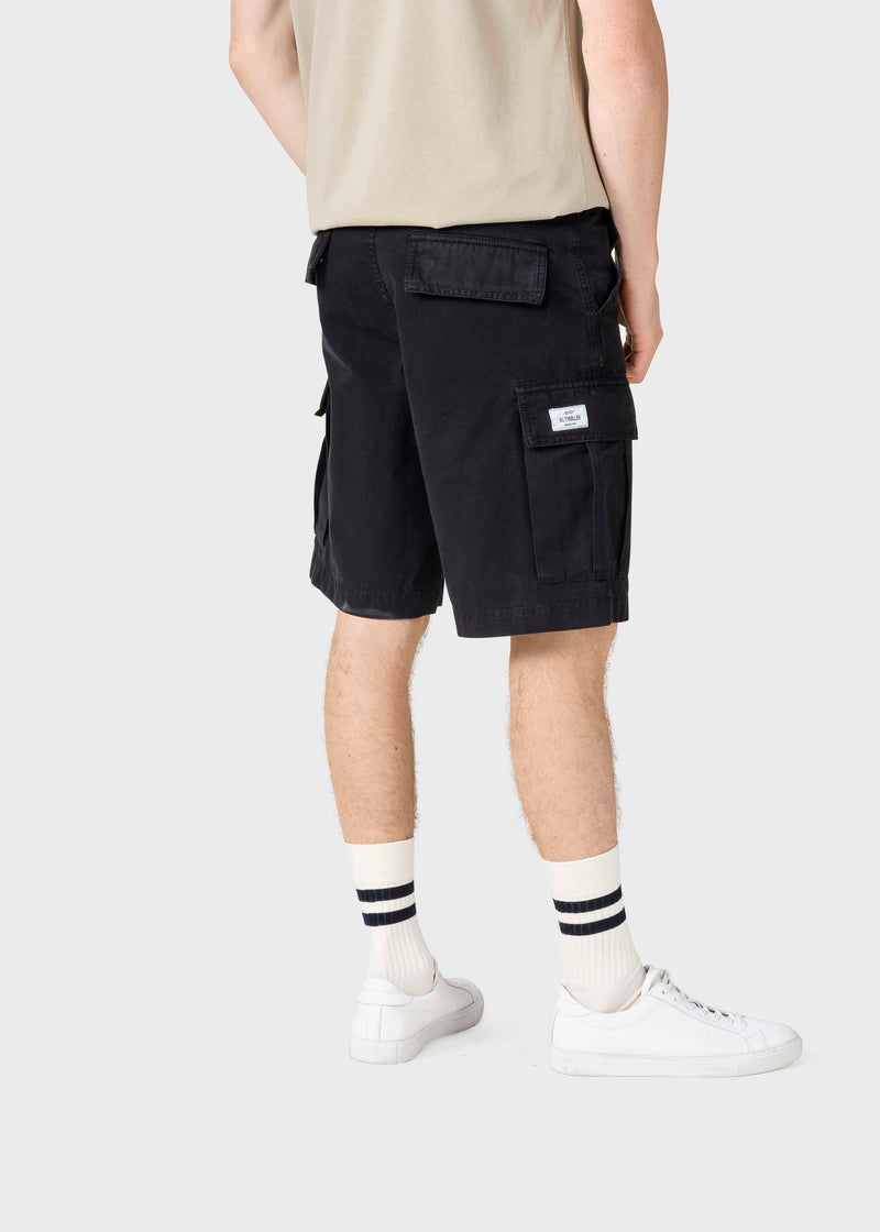 Klitmøller Collective ApS Cargoshorts Walkshorts Black