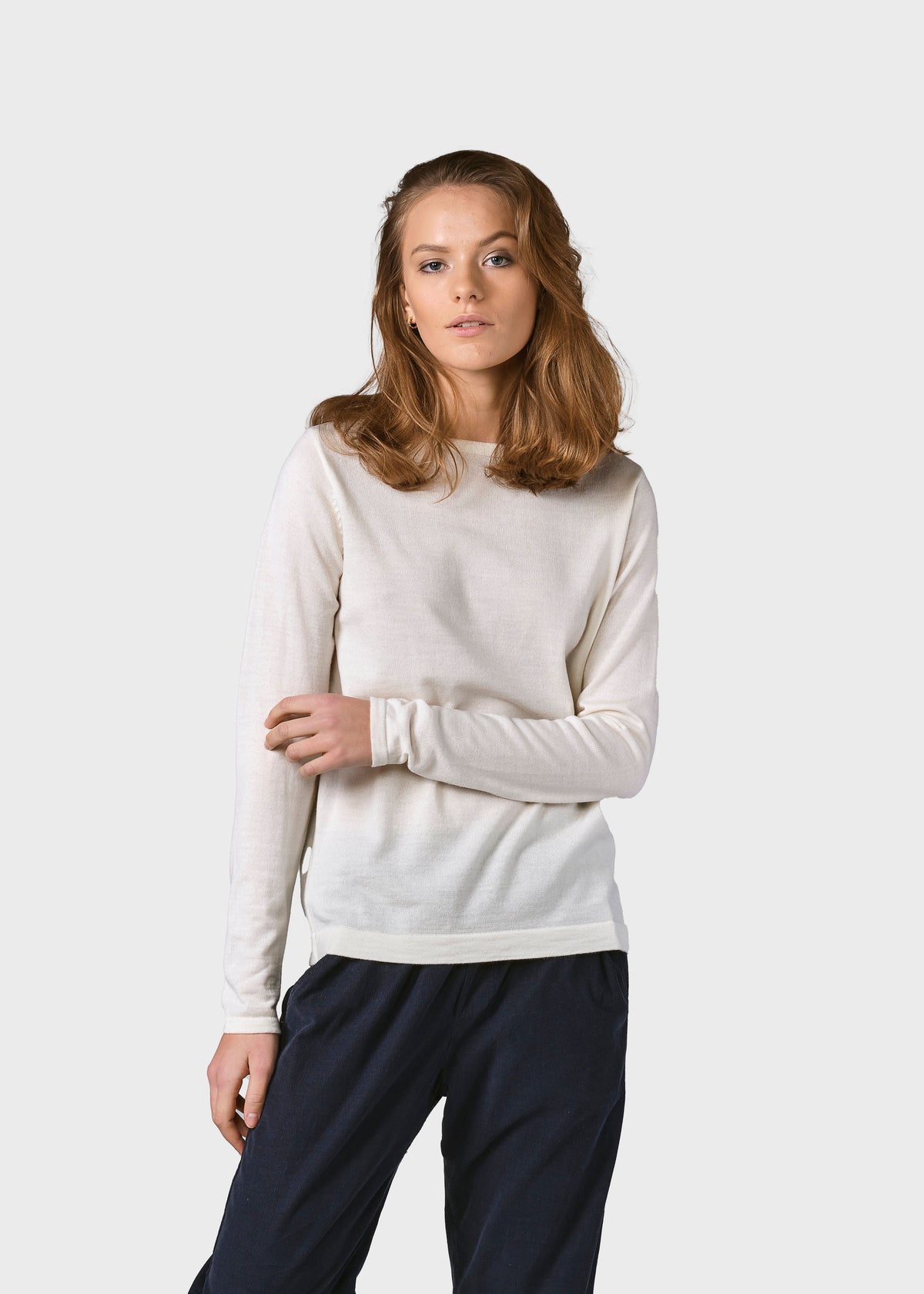 Klitmøller Collective ApS Charlotte knit Knitted sweaters Cream