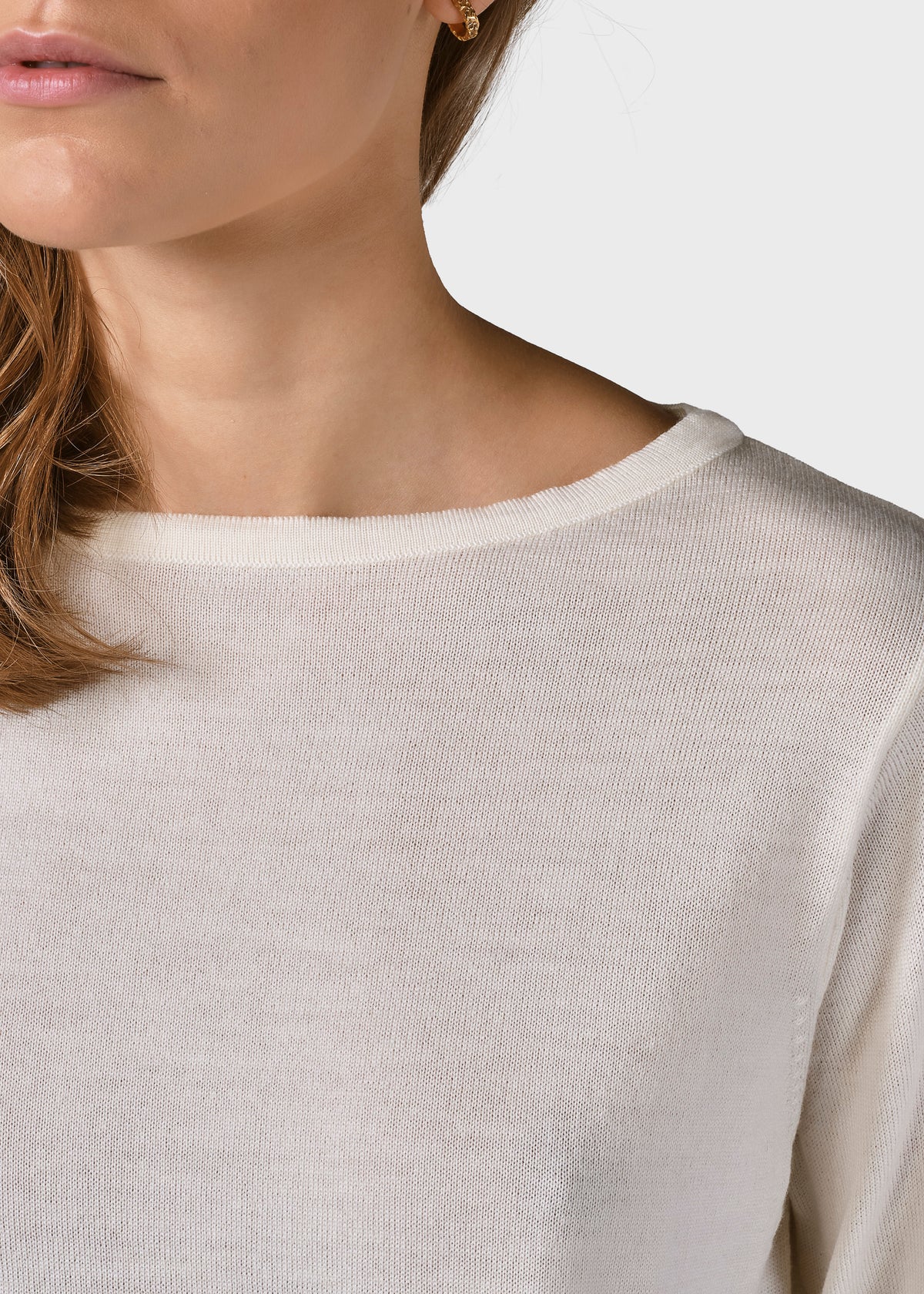Klitmøller Collective ApS Charlotte knit Knitted sweaters Cream