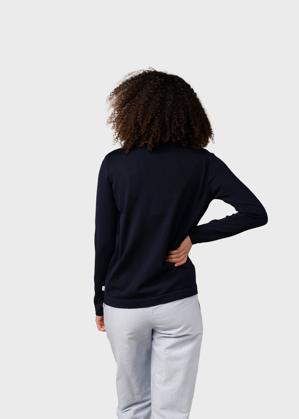 Klitmøller Collective ApS Charlotte knit Knitted sweaters Navy