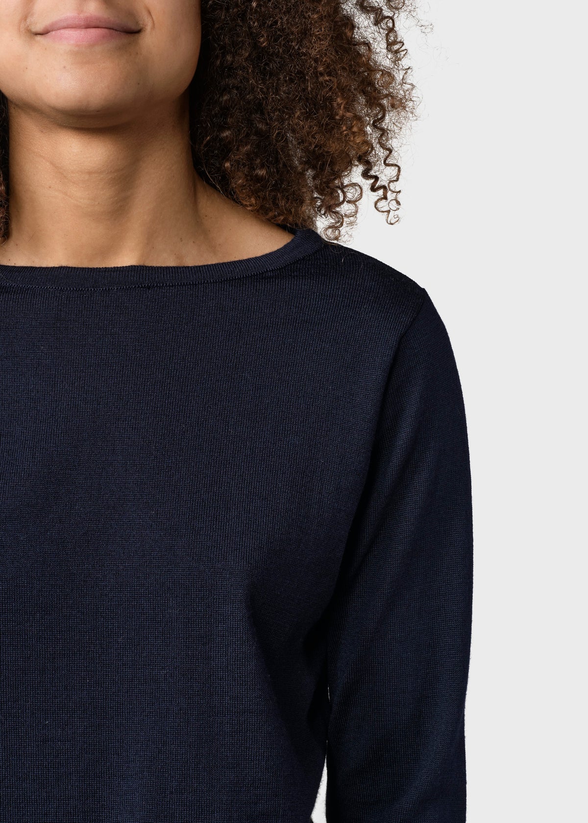 Klitmøller Collective ApS Charlotte knit Knitted sweaters Navy