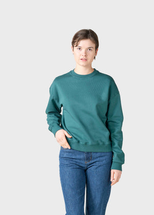 Klitmøller Collective ApS Cherry sweat  Sweatshirts Moss Green