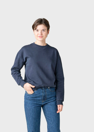 Klitmøller Collective ApS Cherry sweat  Sweatshirts Navy