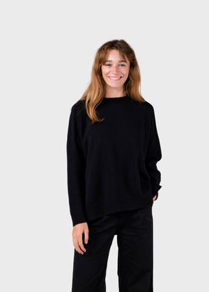 Klitmøller Collective ApS Cirkeline knit Knitted sweaters Black