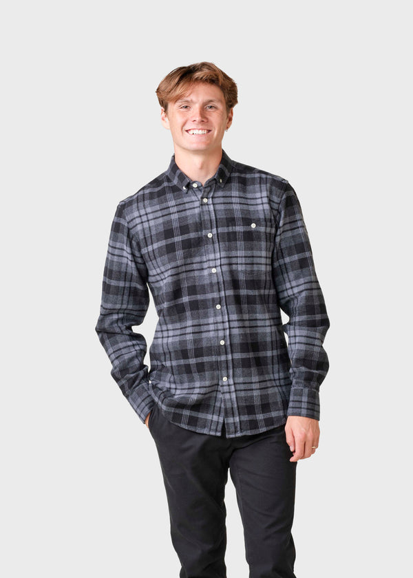 Klitmøller Collective ApS Claus shirt  Shirts Blue tones