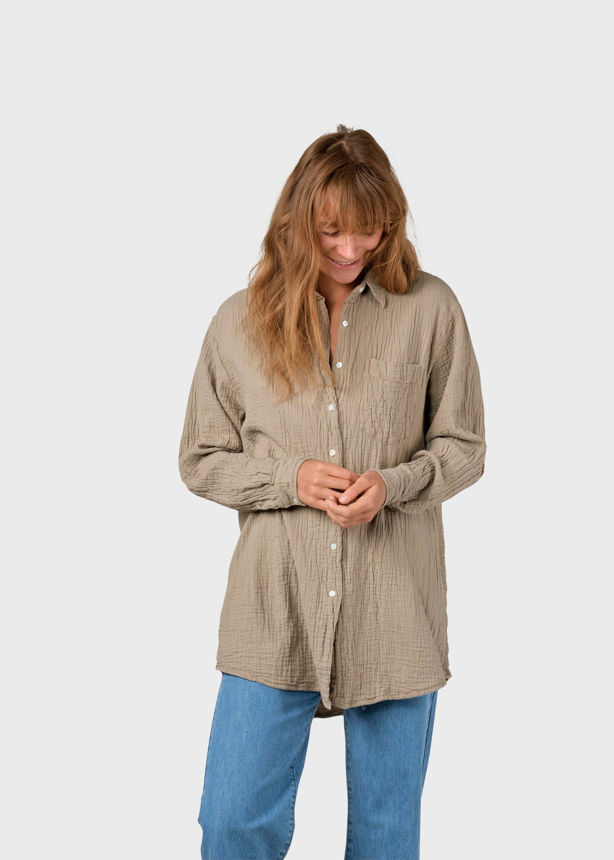 Klitmøller Collective ApS Dahlia shirt Shirts Sand