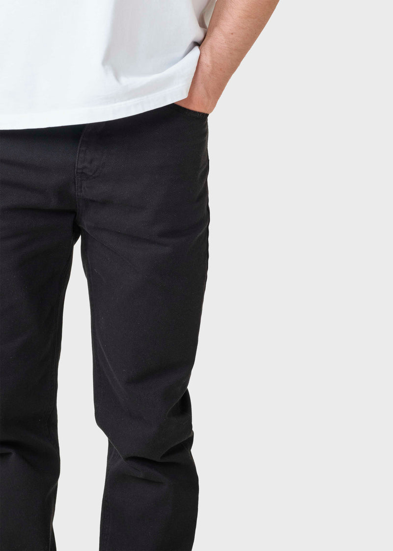 Klitmøller Collective ApS Dan denim pants Pants Black